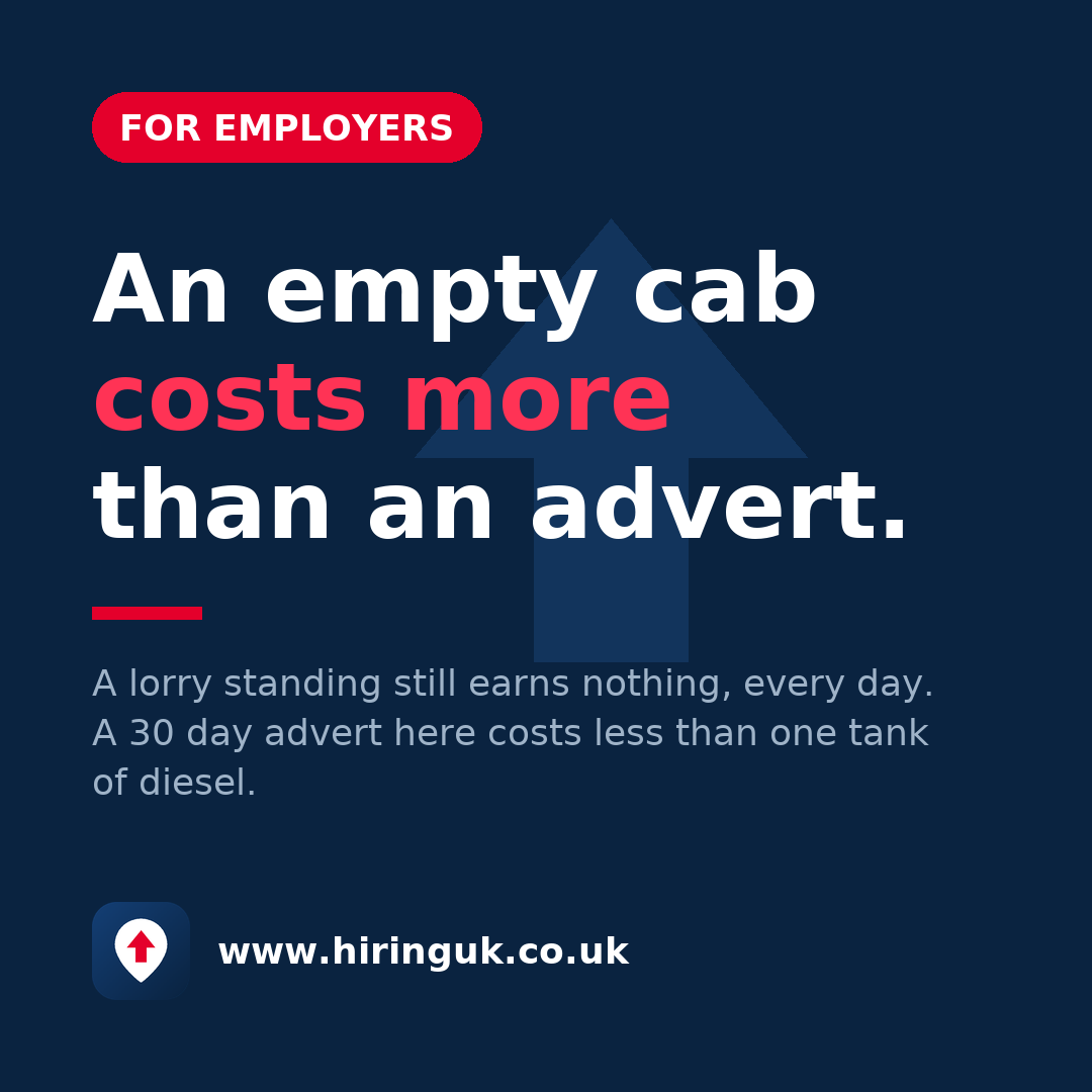 An empty cab costs more than an advert.