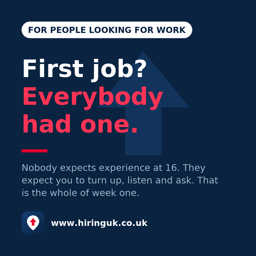 First job? Everybody had one.