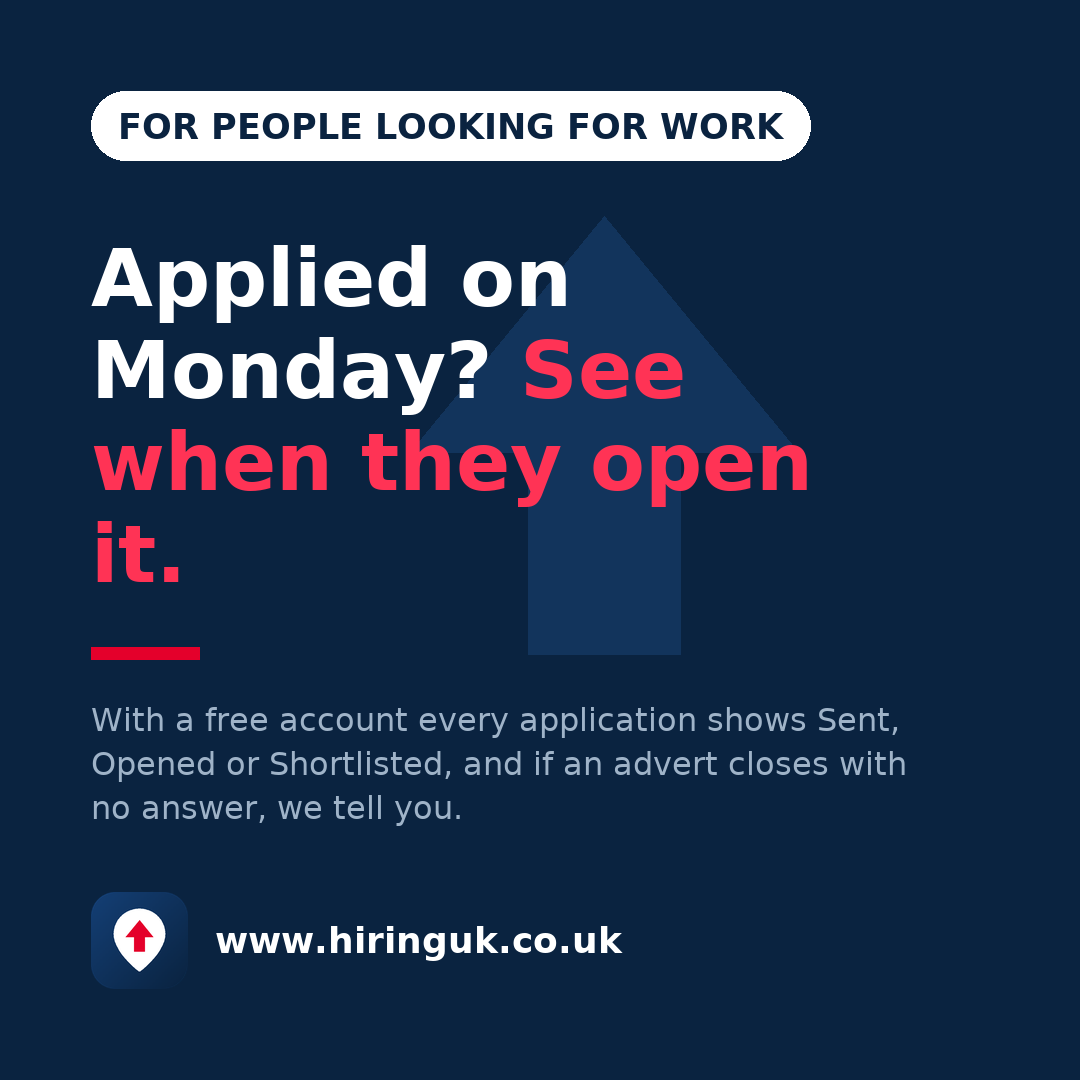 Applied on Monday? See when they open it.