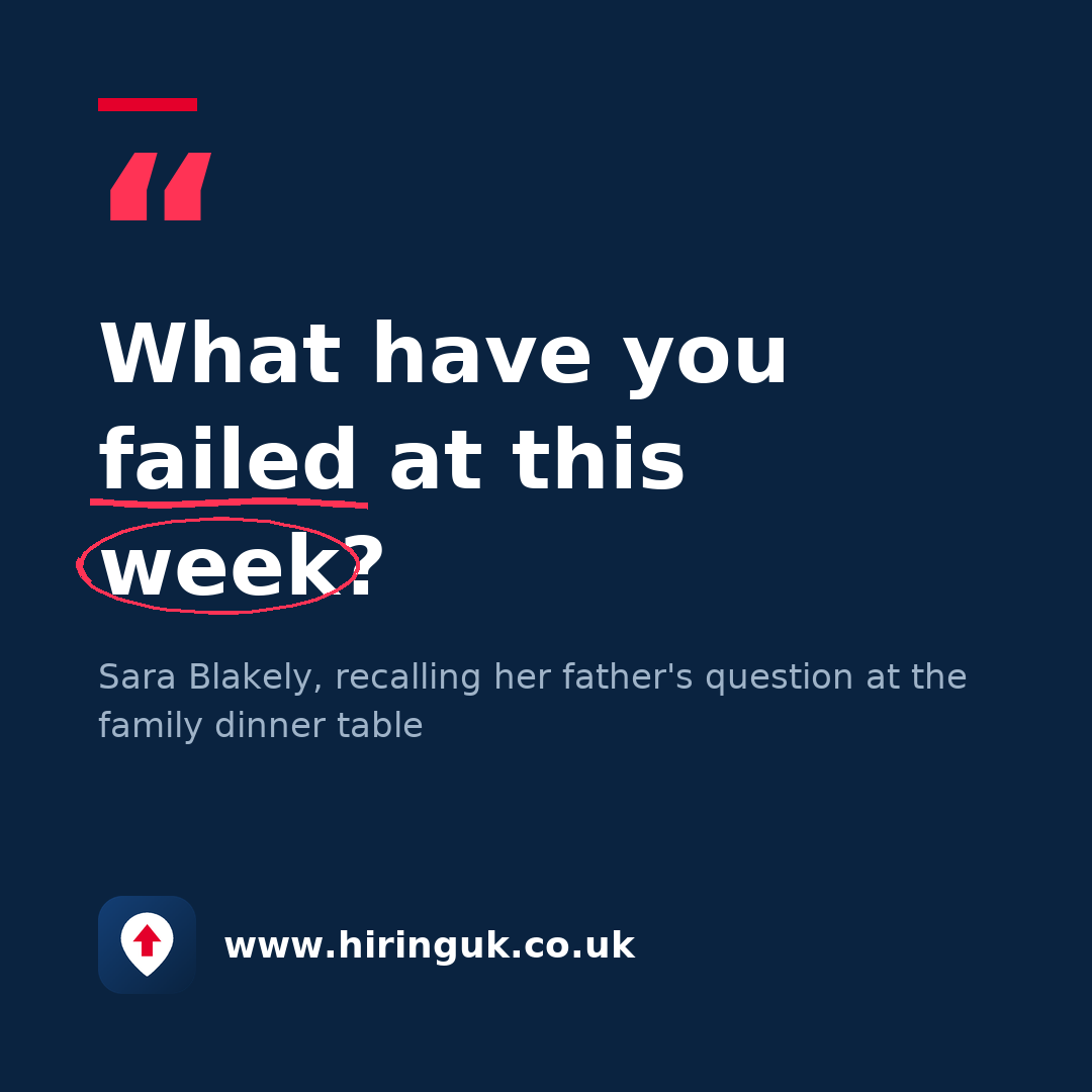 Quote card: What have you failed at this week?