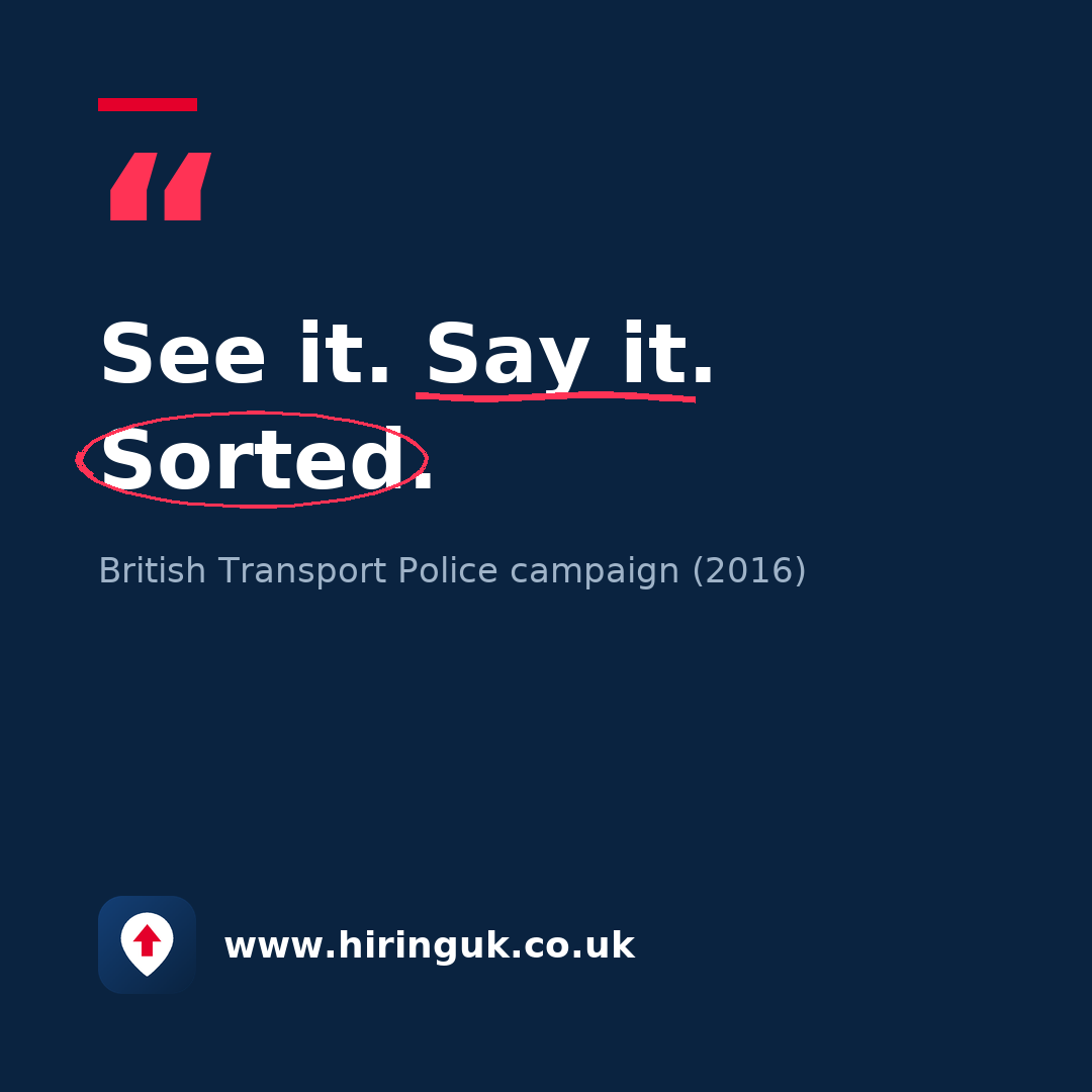 Quote card: See it. Say it. Sorted.