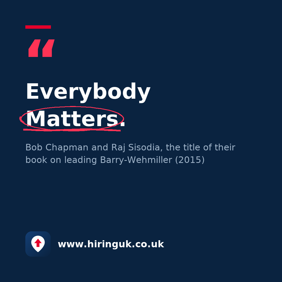 Quote card: Everybody Matters.