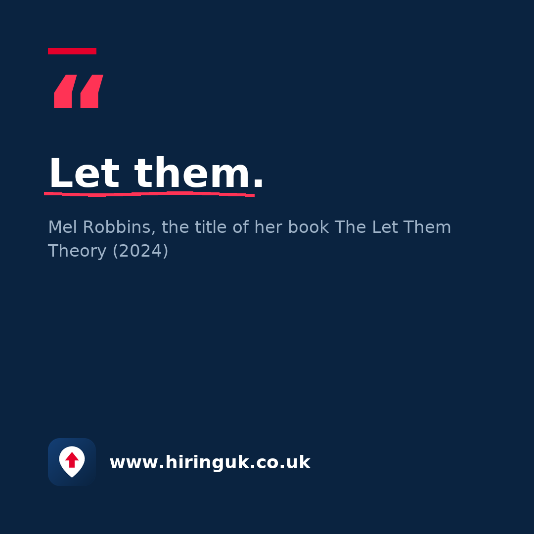 Quote card: Let them.